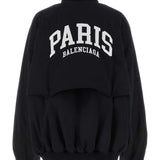 Balenciaga premium outerwear detail and craftsmanship close-up