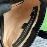 Close-up detail of signature everyday-luxe women's handbag – women's statement bag