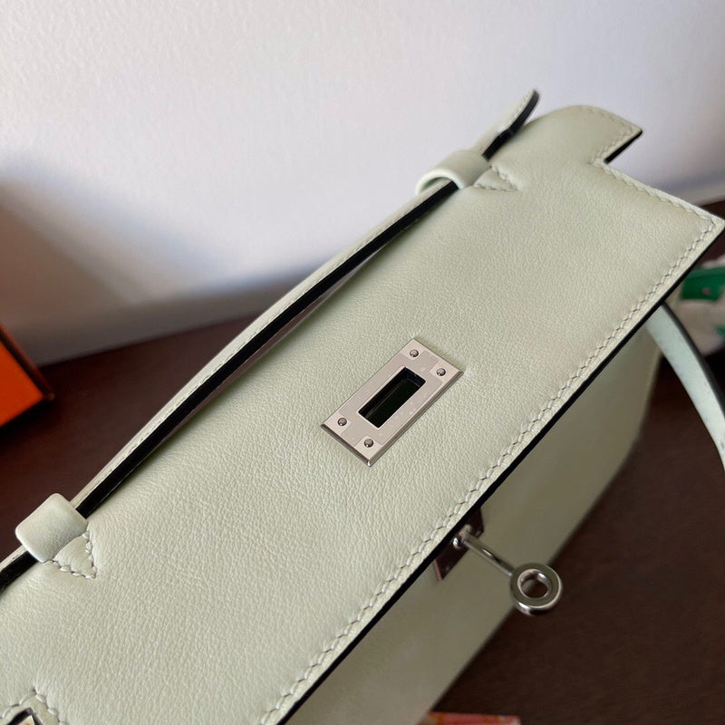 Elegant bag shown from front angle