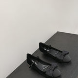 Close-up of Miu Miu shoes craftsmanship