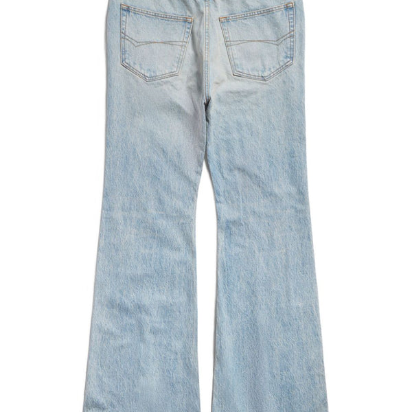Balenciaga Jeans- BALENCIAGA Flared Denim Jeans for Women Classic Everyday Designer Jeans