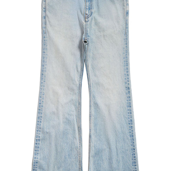 Balenciaga Jeans? BALENCIAGA Flared Denim Jeans for Women Premium Designer Denim Jeans