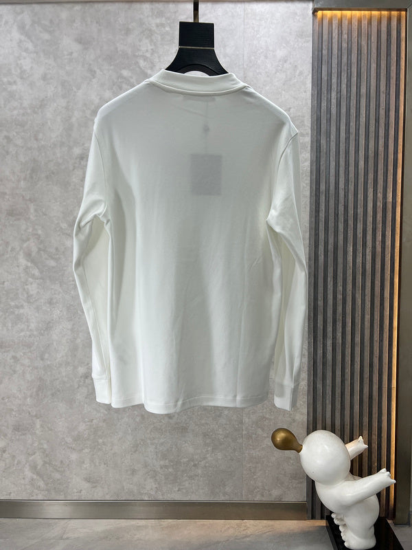 Side profile of Louis Vuitton luxury clothing with monogram-inspired silhouette