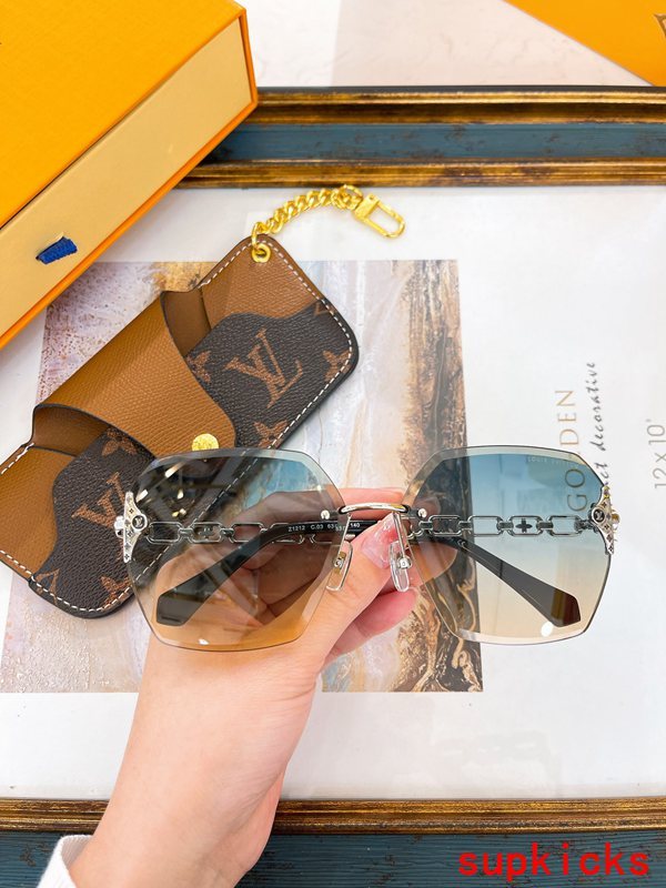 Full view of Louis Vuitton unisex sunglasses