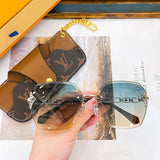 Full view of Louis Vuitton unisex sunglasses