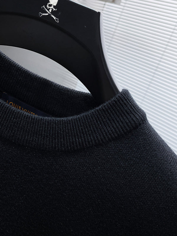 Front view of Louis Vuitton luxury clothing with relaxed-fit cut