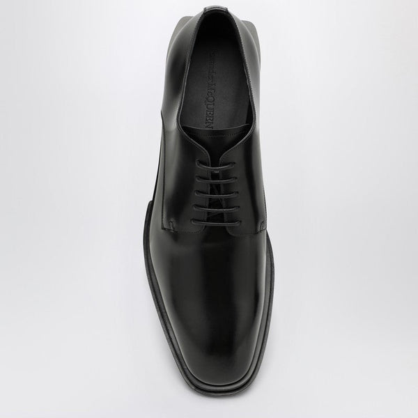 Alexander McQueen Accessories? Alexander Mcqueen Black Leather Lace-Up Men Premium Everyday Designer Accessory