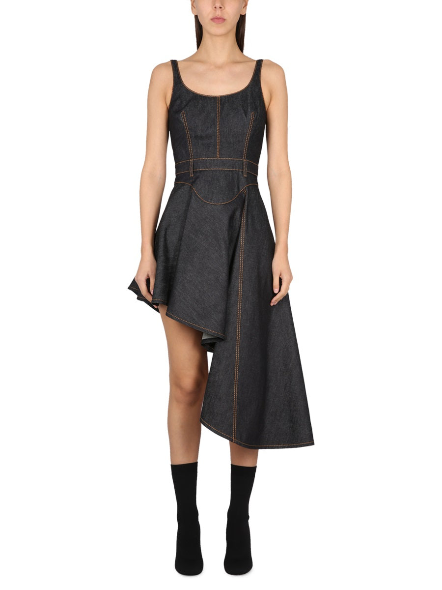 Alexander McQueen cocktail dresses luxury designer piece front view