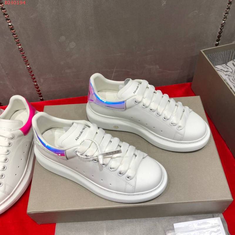 Alexander McQueen tonal black luxury sneakers view 5 bold athletic profile