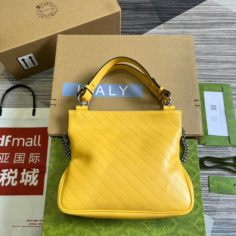 Front view of classic refined women's handbag – women's designer-style accessory