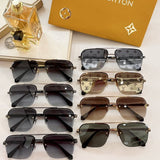 Lifestyle view of Louis Vuitton unisex sunglasses
