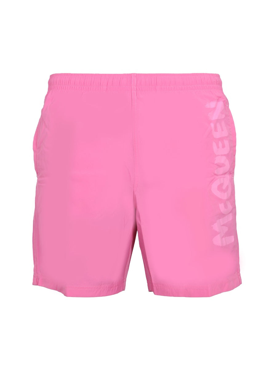 Alexander McQueen swimsuits luxury designer piece front view