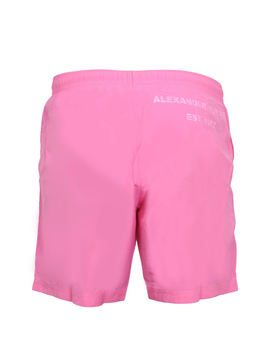 Alexander McQueen Accessories? Alexander Mcqueen Men Logo Print Swimsuit Luxury Designer Fashion Accessory