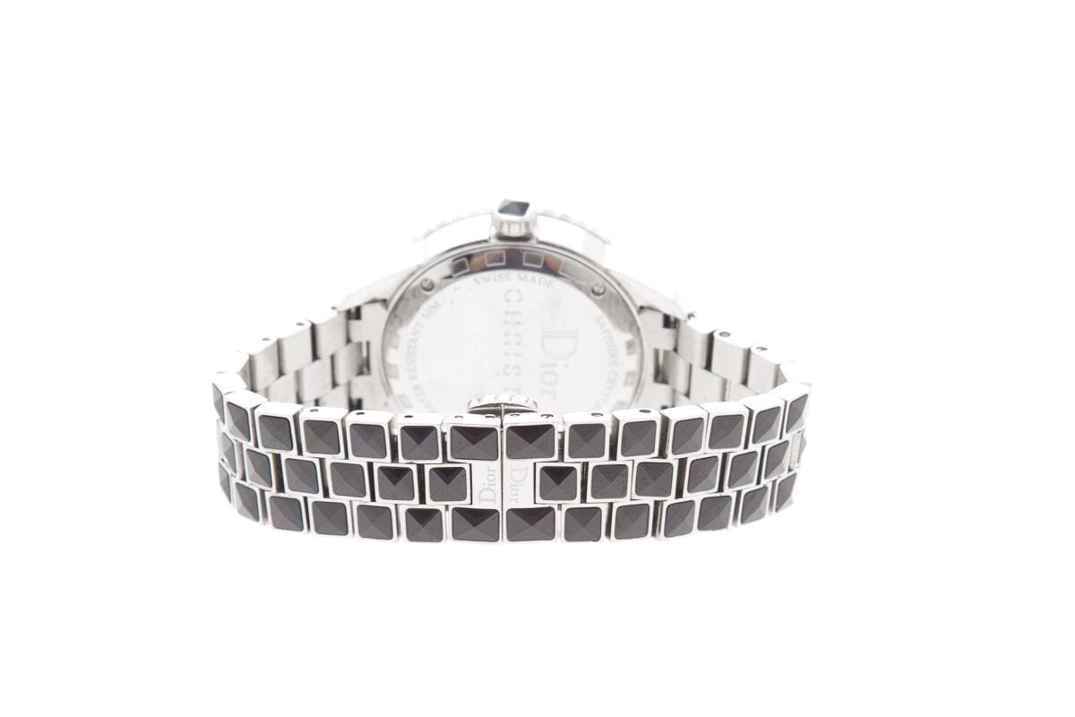 Lifestyle view of Dior women's black watch