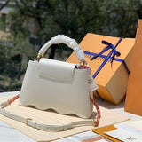  Polished everyday bag carried on shoulder 28