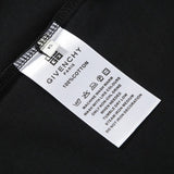 Close-up detail shot of Givenchy luxury clothing with monogram-inspired silhouette