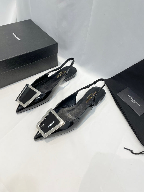 Saint Laurent luxury shoes full view — premium authentic designer style