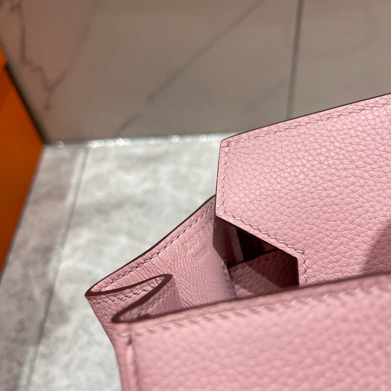 Close-up detail of refined bag design