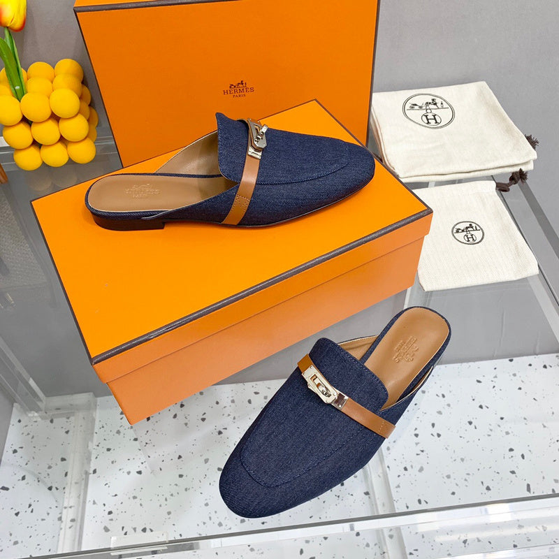 Hermes shoes Style 315 - close-up of timeless elegant design