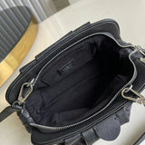 Interior view of structured everyday-luxe women's handbag – women's designer-style accessory