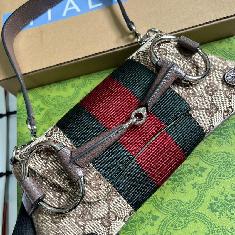 Close-up detail of everyday-luxe signature women's handbag – women's statement bag