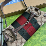 Close-up detail of everyday-luxe signature women's handbag – women's statement bag