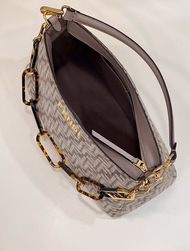 Ziva's Charm handbag – back view (35cm*14cm*23cm)