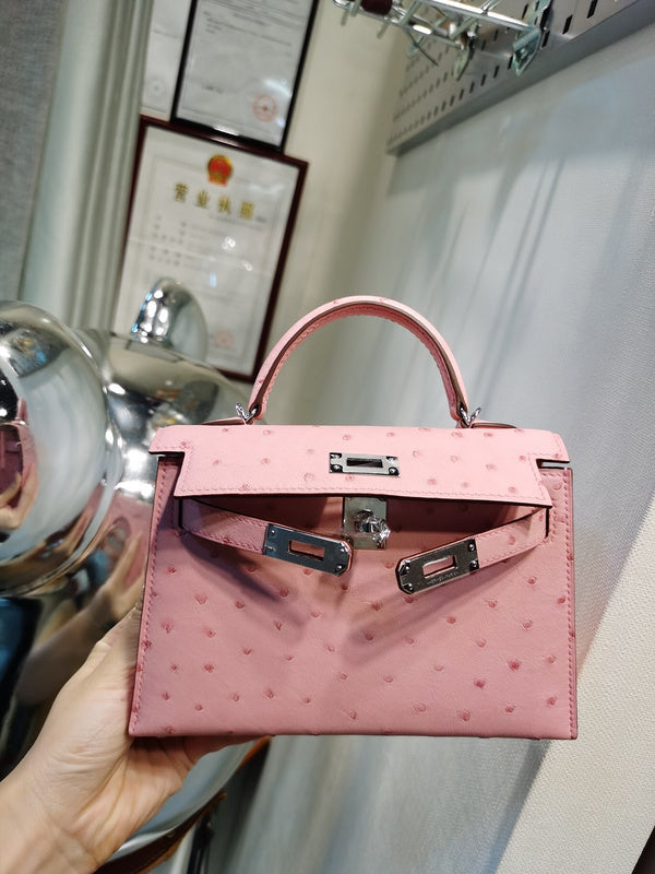 Considered bag shown from front angle