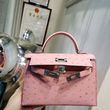 Considered bag shown from front angle