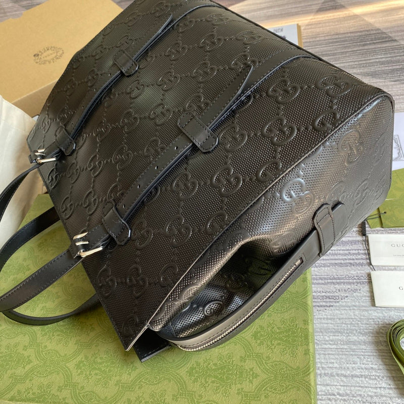 Top view of polished statement women's handbag – women's designer-style accessory