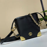  Understated handbag front view