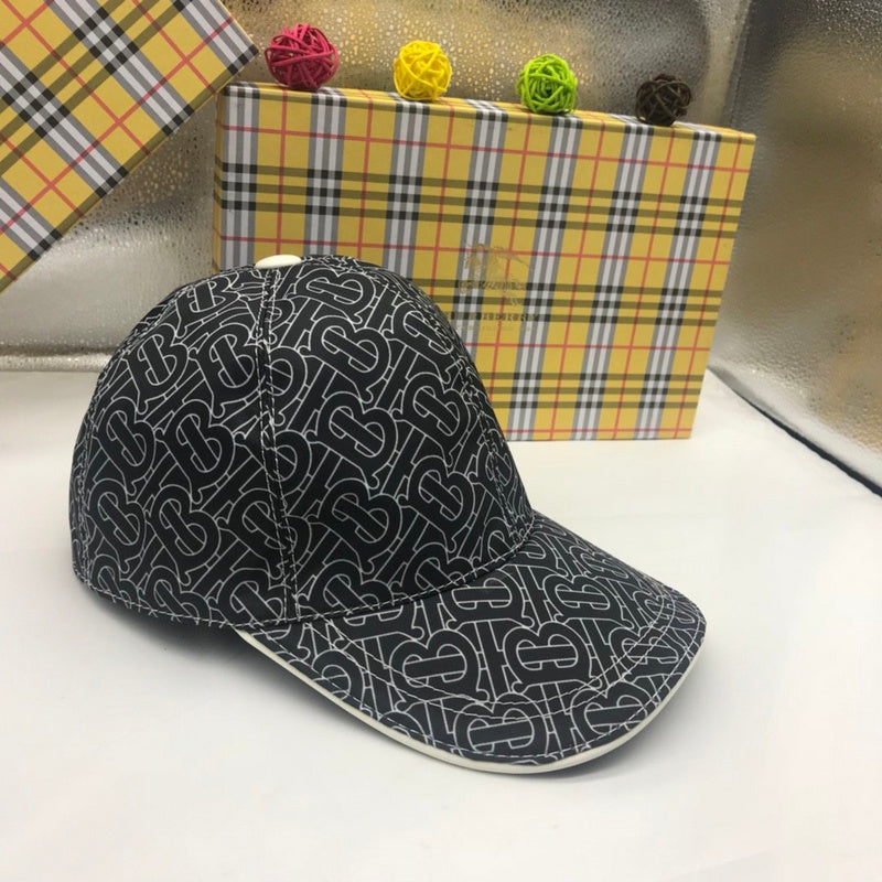 Front view of Burberry unisex cap