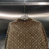 Side profile of Louis Vuitton luxury clothing with streetwear-inspired cut