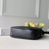 Front view of structured signature women's handbag – women's premium purse