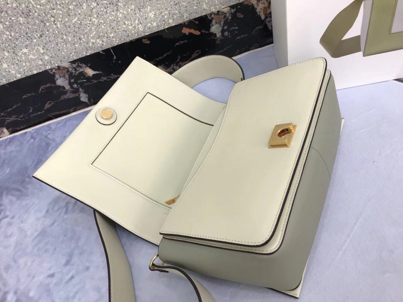 Top view of refined elevated women's handbag – women's luxury handbag