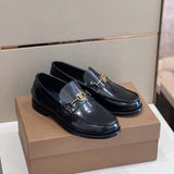 Contemporary Faux Leather Shoes - Statement Everyday Style | Women's Everyday Fashion Shoes #1420 - alternate angle view (image 8) of designer-inspired shoes