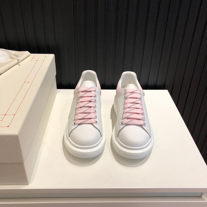 Alexander McQueen sneakers detailed view showing premium designer craftsmanship