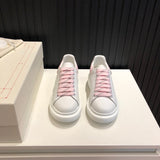 Alexander McQueen sneakers detailed view showing premium designer craftsmanship