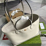 Side profile of everyday-luxe premium women's handbag – women's designer-style accessory