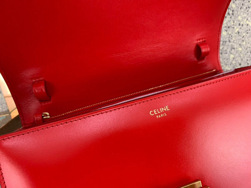 Interior view of signature classic women's handbag – women's designer-style accessory