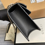 Top view of sleek premium women's handbag – women's designer-style accessory