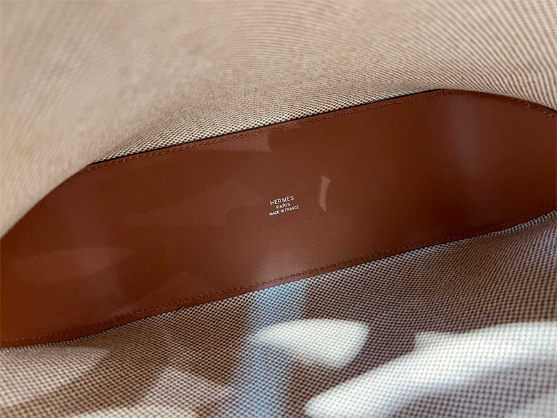 Polished bag shown from front angle