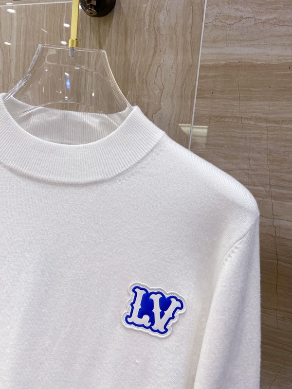 Full styled look of Louis Vuitton luxury clothing with streetwear-inspired cut