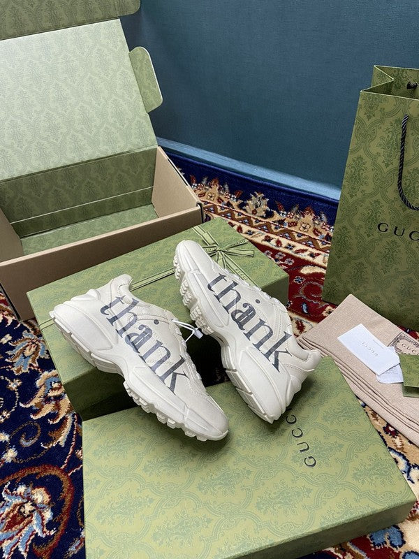 Gucci stone beige luxury sneakers view 8 classic court silhouette