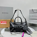 Zivas Charm Chic Craftsmanship Statement Handbag (Premium Everyday Carry) – Angled View