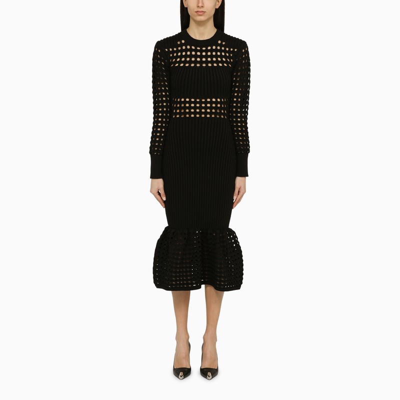 Alexander McQueen cocktail dresses luxury designer piece front view