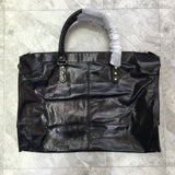 Classic Faux Leather Handbag - Everyday Elegance | Women's Everyday Carry Handbag #977 - back view (image 4) of designer-inspired handbag
