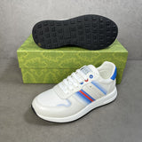 Gucci tonal black luxury sneakers view 6 classic court silhouette