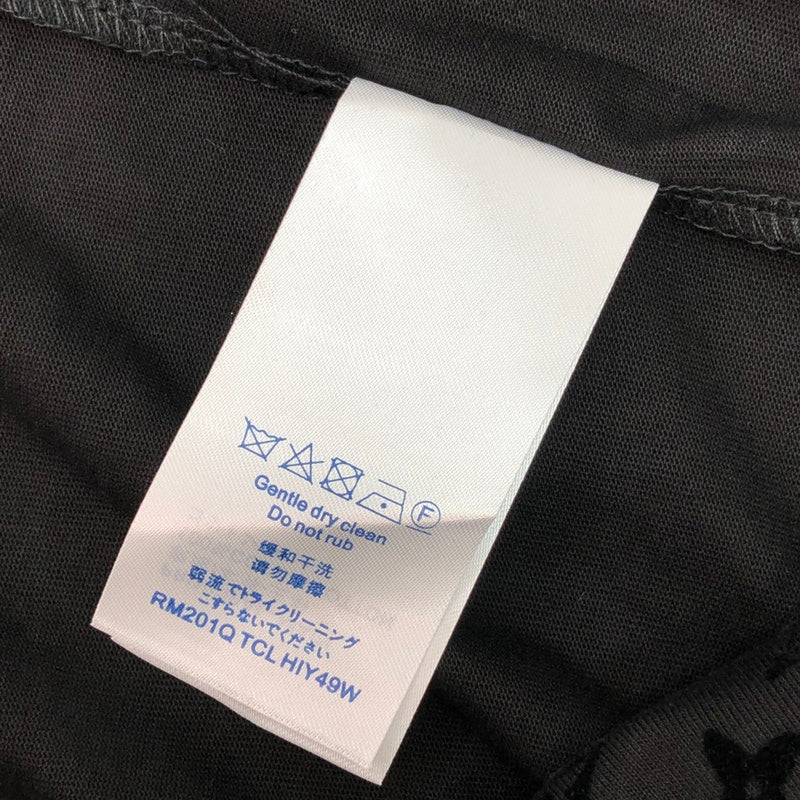 Flat lay presentation of Louis Vuitton cotton t-shirt with relaxed-fit cut