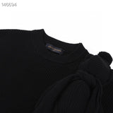 Back view of Louis Vuitton luxury clothing with relaxed-fit cut